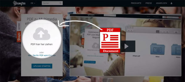 how to upload pdf to flipbook converter